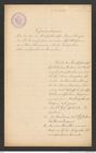 k.k. naturhistorisches Hofmuseum, Intendanzakten 1885-1896 (Hauer), Aktenzahl Z.239.A/1889, Seite 1